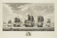 TvB G 2569
<br/>
Zeeslag bij de Doggersbank II (uit serie van 4)
<br/>
<em>Sallieth, Mathias de (1749-1791)</em>